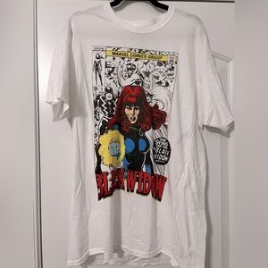 EUC Marvel Black Widow Tshirt EUC